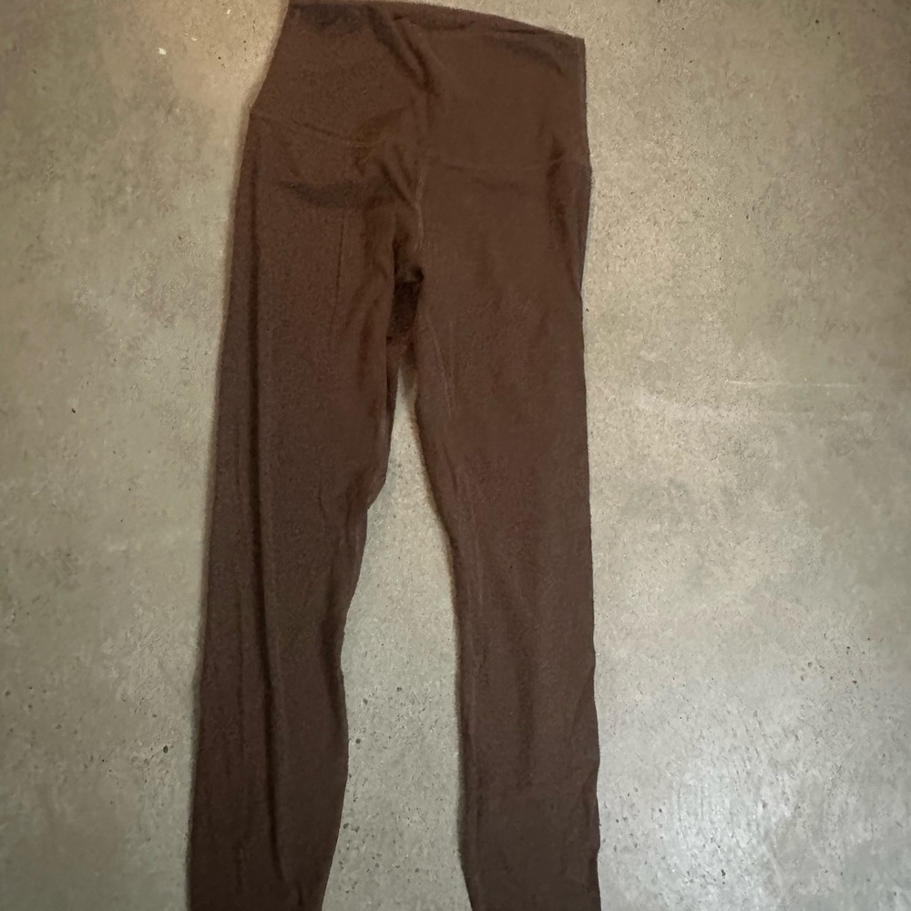 Brown ribbon lululemon leggings ‘25 size 4